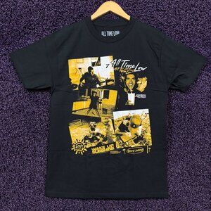 All Time Low Wake Up Sunshine Album Art Collage T-Shirt M